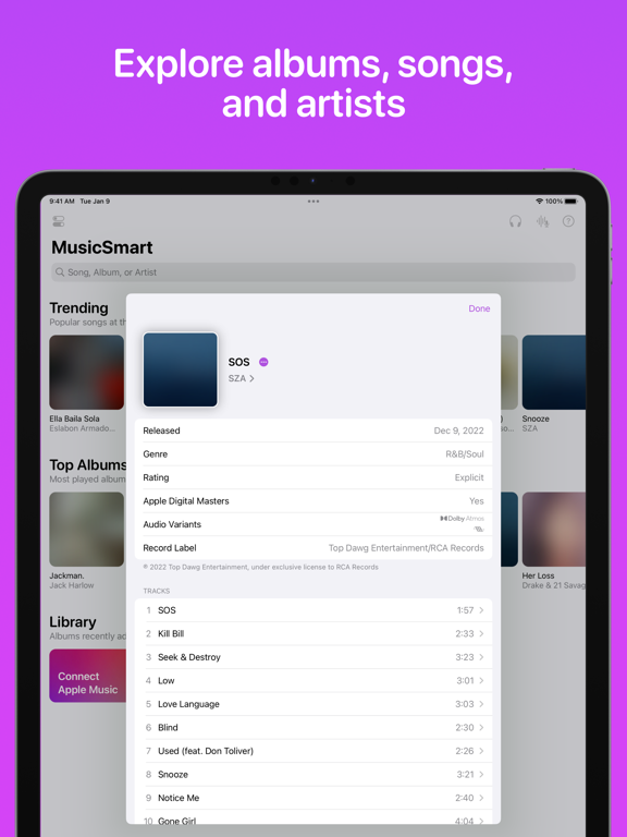 MusicSmart - Liner Notes screenshot 7