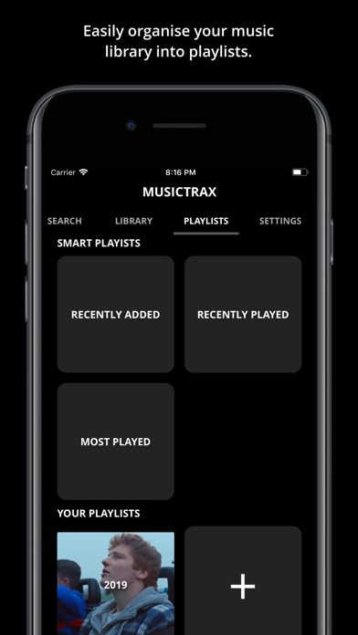 Musictrax - Unlimited Music screenshot 1