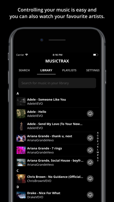 Musictrax - Unlimited Music screenshot 3