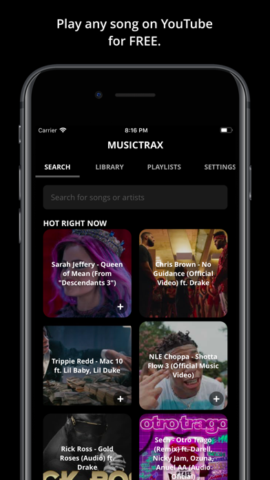 Musictrax - Unlimited Music screenshot 4