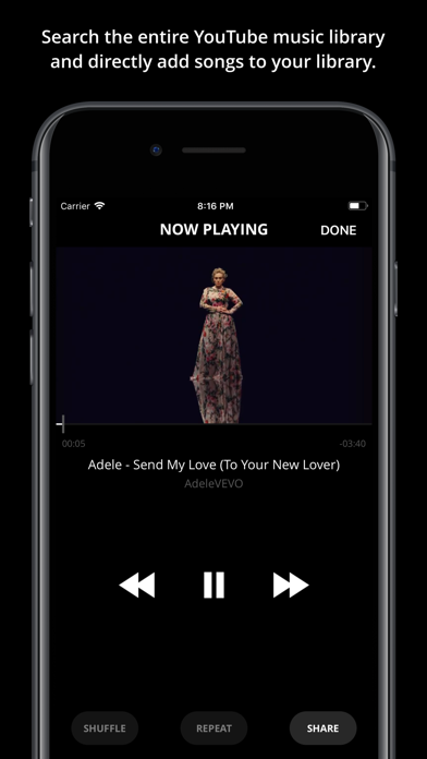 Musictrax - Unlimited Music screenshot 2