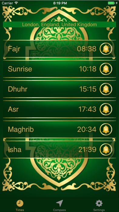 Muslim Prayer Adhan Times screenshot 4