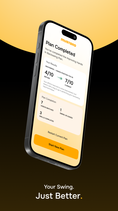 Mustard Golf: Swing Analysis screenshot 1