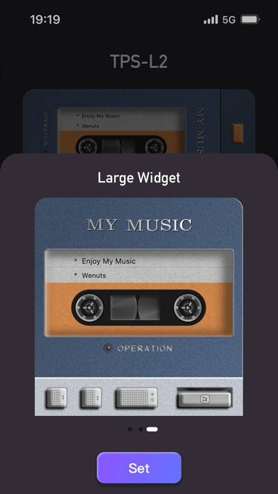 Muwi: Music Widget screenshot 1