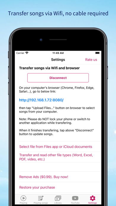 Muzik Box - An elegant player screenshot 3