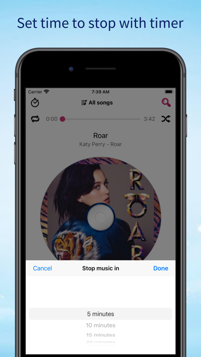 Muzik Box - An elegant player screenshot 1