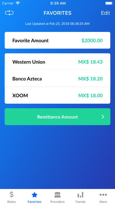 MXN Peso Exchange Rates screenshot 3