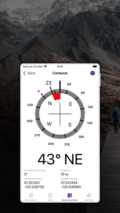 My Altitude and Elevation GPS screenshot 1