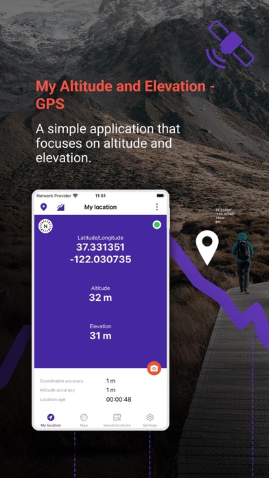 My Altitude and Elevation GPS screenshot 9
