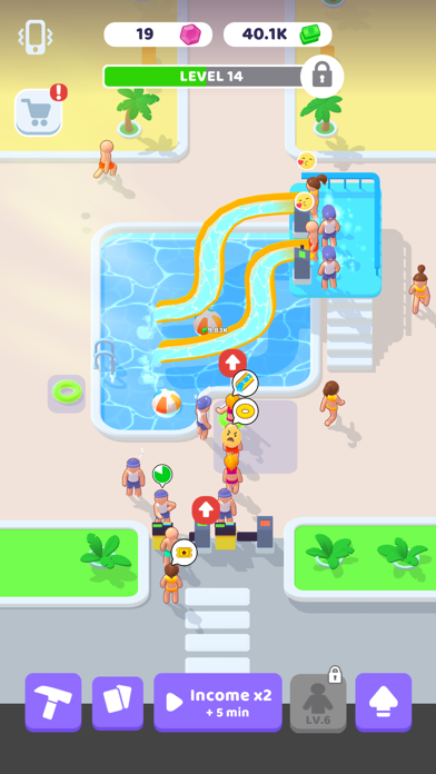 My Aquapark: Idle Water Empire screenshot 3