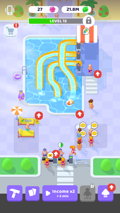 My Aquapark: Idle Water Empire screenshot 2