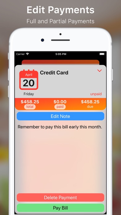 My Bills++ screenshot 2