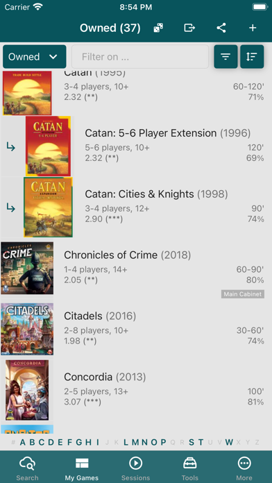 My Board Game Collection screenshot 7