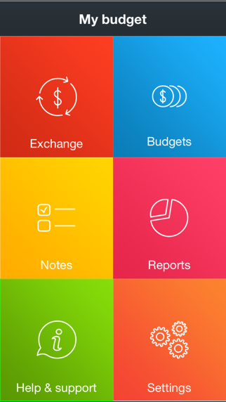 My budget : Personal spendings and revenue manager, currency exchange and notes with reminders screenshot 5