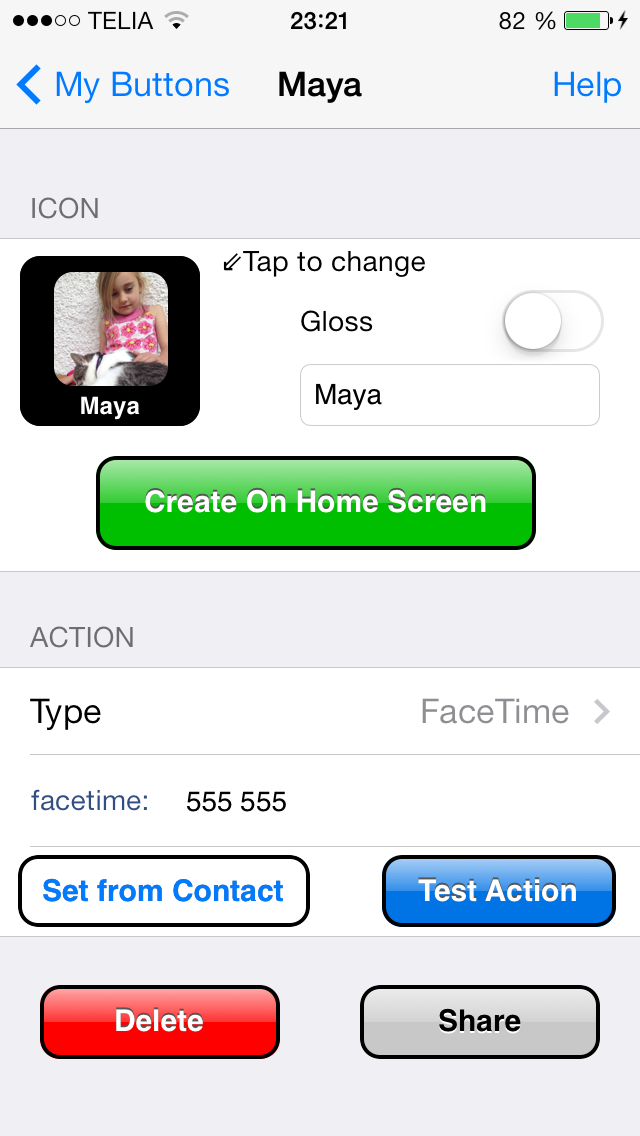My Buttons screenshot 3