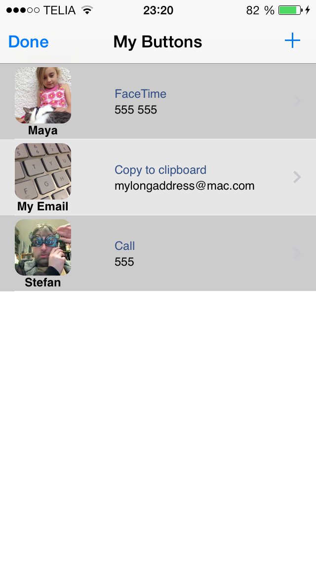 My Buttons screenshot 4