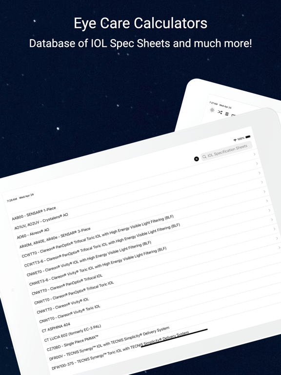 My Call Bag: Ophthalmology App screenshot 1