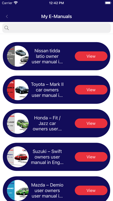 My Car Manual screenshot 1