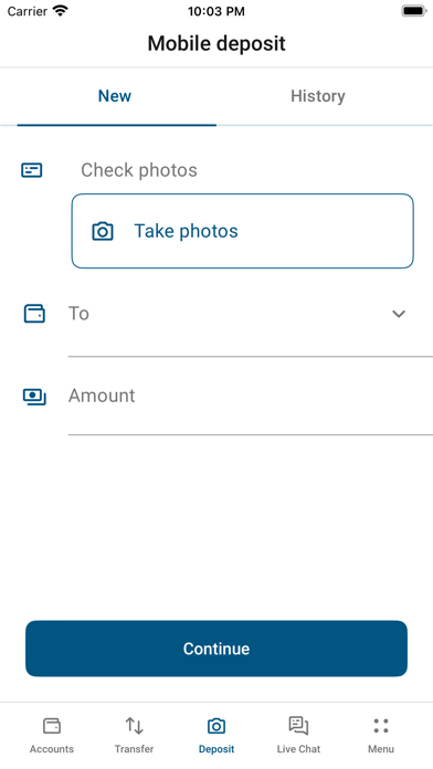 My CFCU Mobile screenshot 2