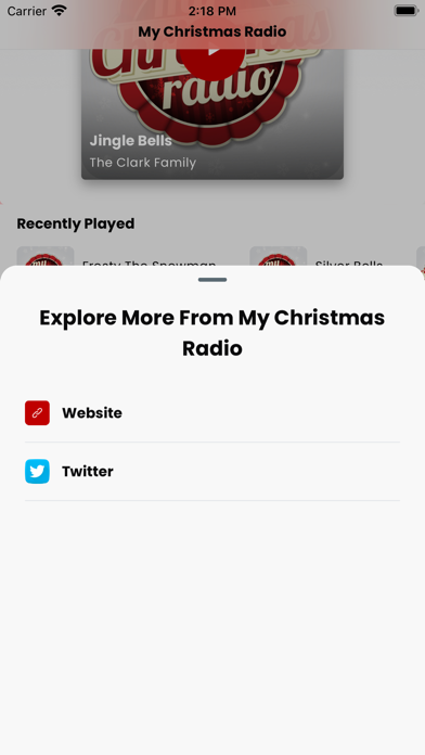 My Christmas Radio screenshot 1