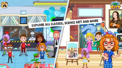 My City : High school screenshot 4