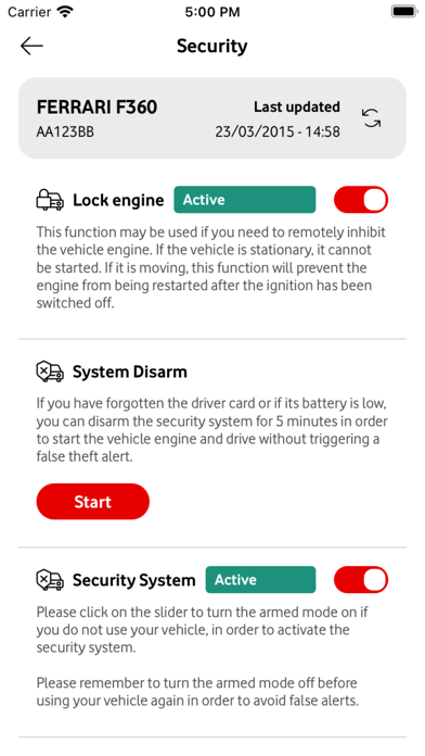 My Connected Vehicle screenshot 3