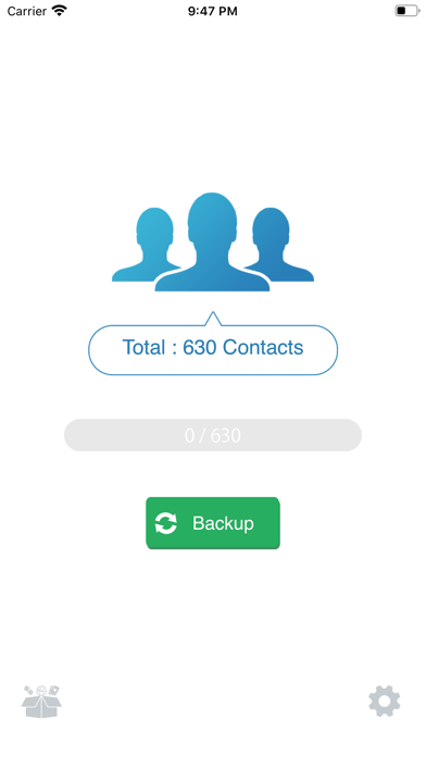 My Contacts Backup Pro screenshot 3
