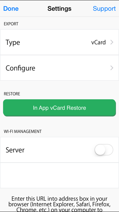 My Contacts Backup screenshot 1