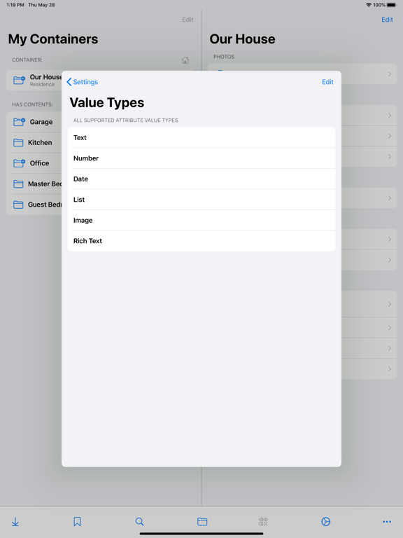 My Containers screenshot 2