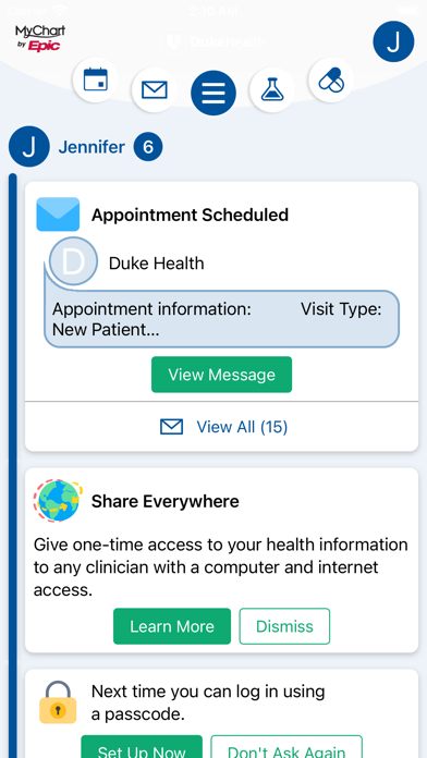 My Duke Health screenshot 3