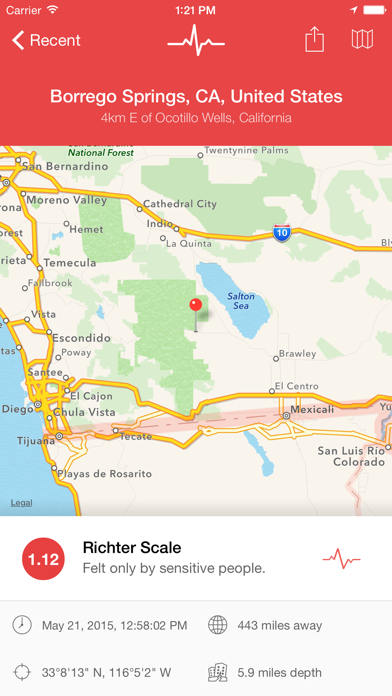 My Earthquake Alerts & Feed screenshot 4
