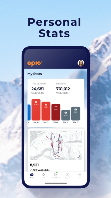 My Epic: Skiing & Snowboarding screenshot 2