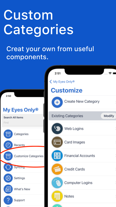 My Eyes Only Password Manager screenshot 2
