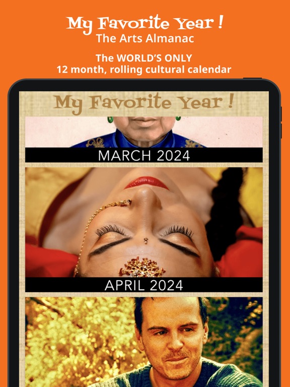 MY FAVORITE YEAR Arts Almanac screenshot 10