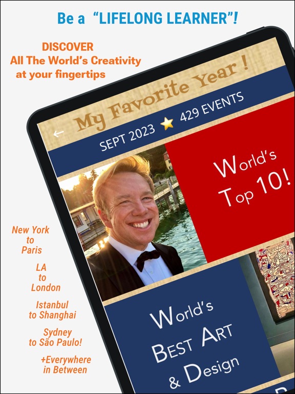 MY FAVORITE YEAR Arts Almanac screenshot 9