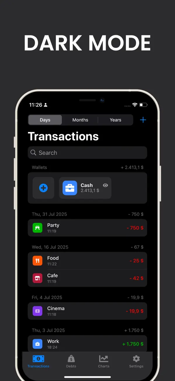 My Financial Tracker screenshot 1