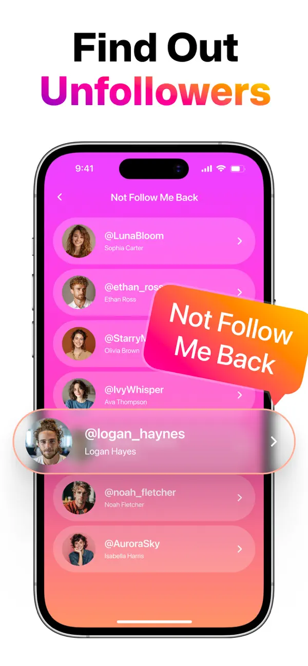 My Followers Unfollow Tracker screenshot 3