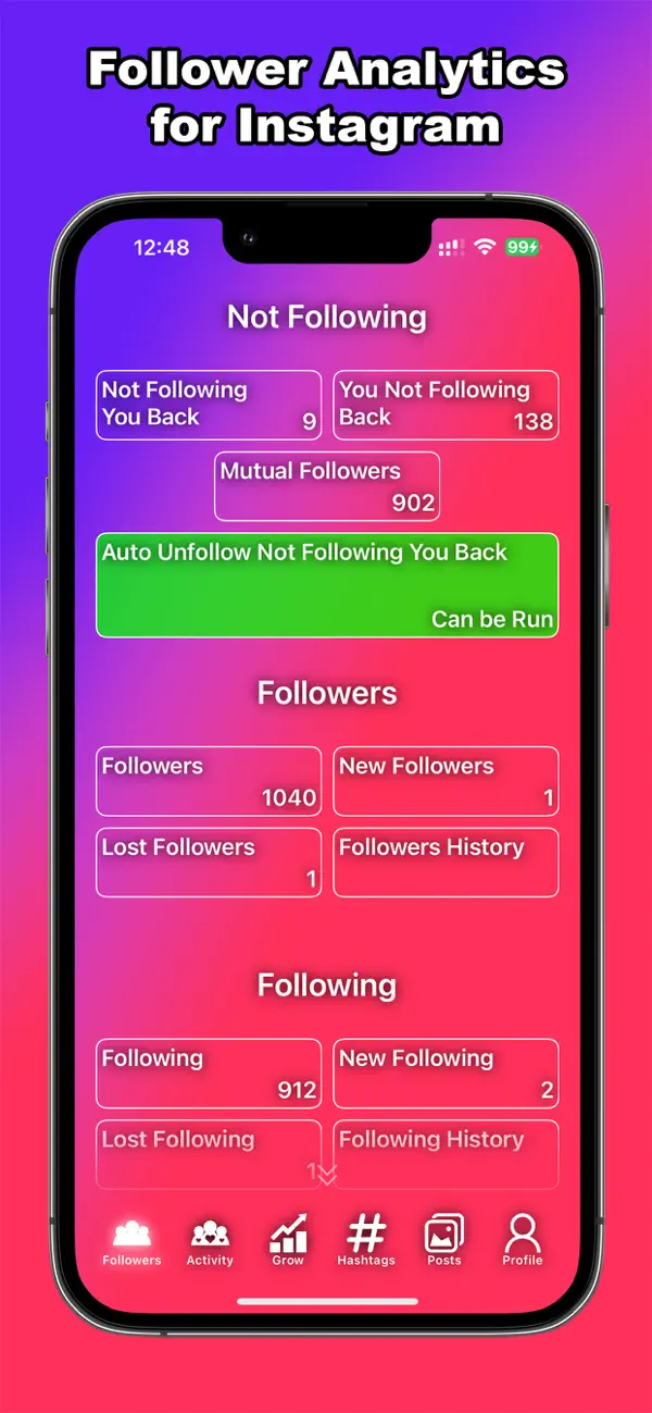 My Followers-Unfollowers Track screenshot 6