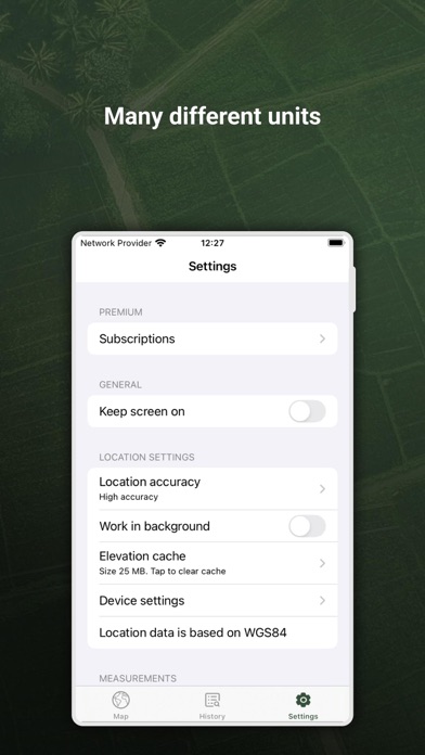 My GPS Area Calculator screenshot 3