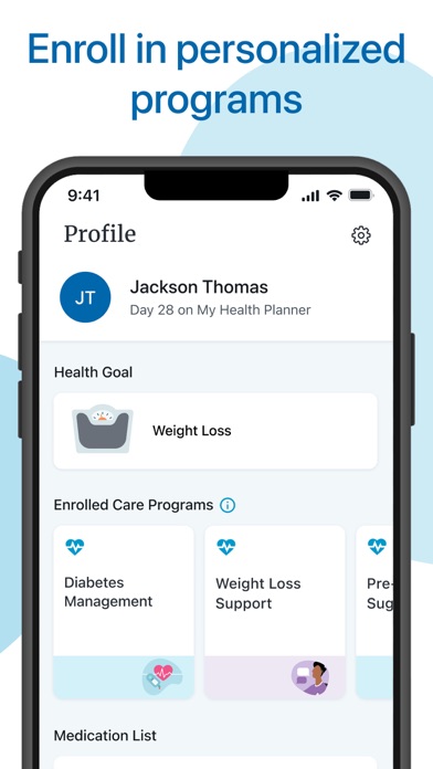 My Health Planner screenshot 2
