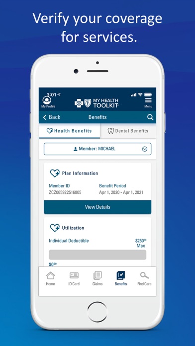 My Health Toolkit® for BCBS screenshot 1