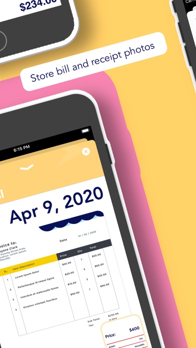 My Home Bills: Expense Tracker screenshot 1
