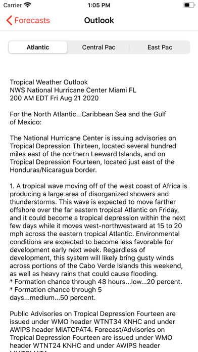 My Hurricane Tracker & Alerts screenshot 1