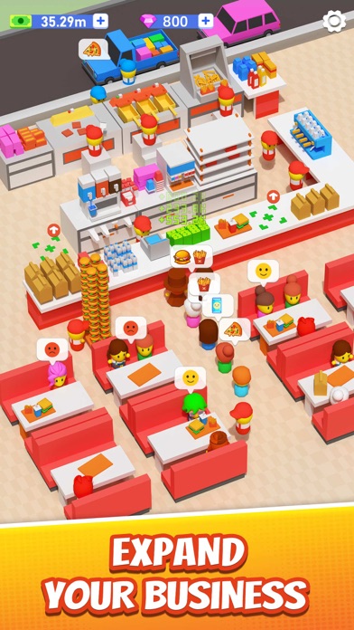 My Idle Store - Food venture screenshot 1