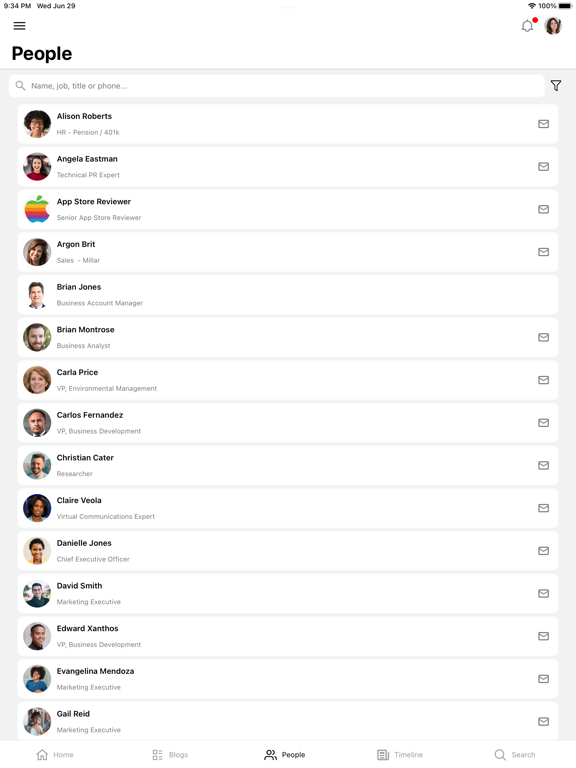 my intranet by Interact screenshot 7