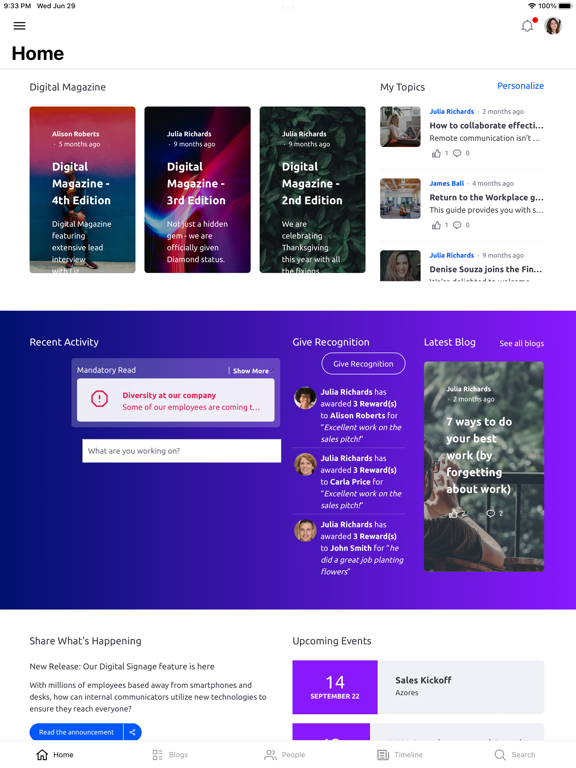 my intranet by Interact screenshot 10