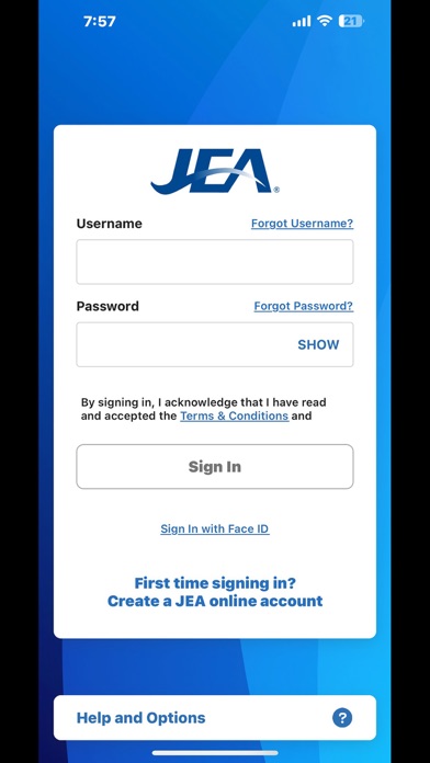 My JEA screenshot 7