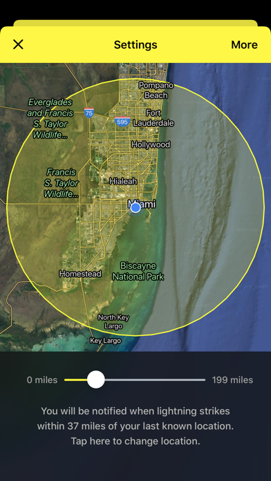 My Lightning Tracker & Alerts screenshot 1