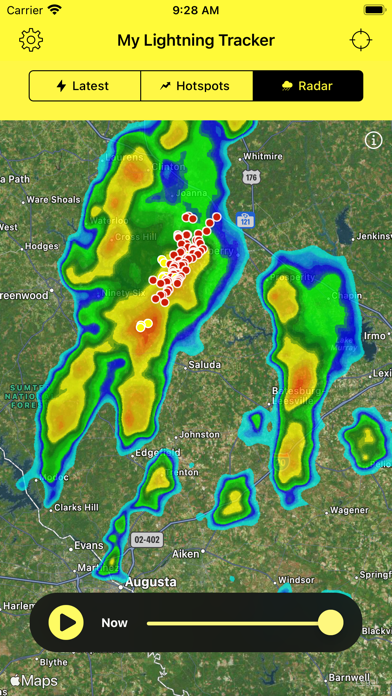 My Lightning Tracker & Alerts screenshot 2
