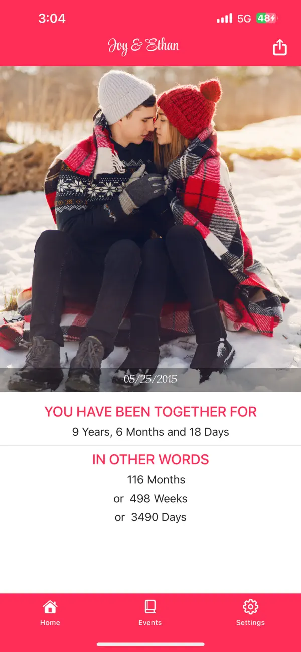 My Love・Relationship Tracker screenshot 1